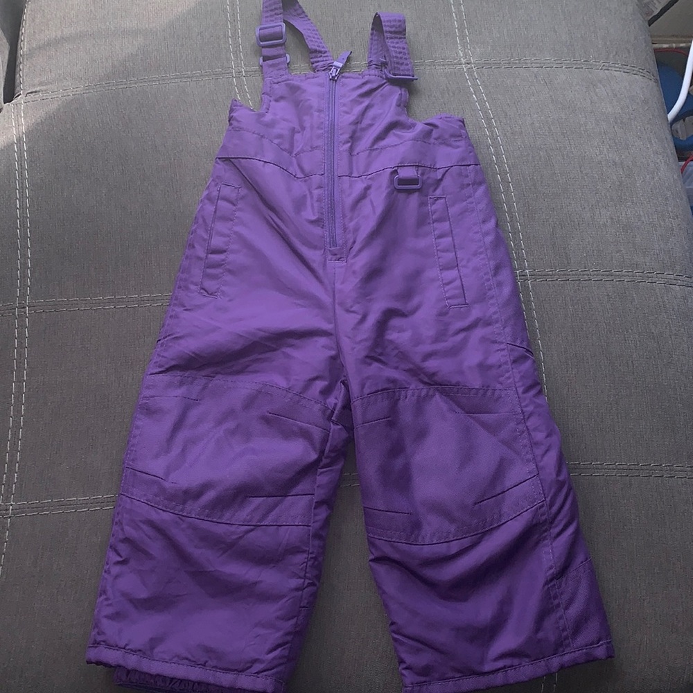 18 months purple snow pants